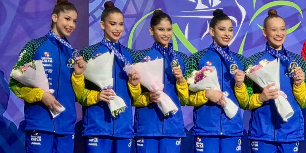 Brasil chega no Mundial de Ginástica Rítmica em ótima fase e na expectativa por ouro inédito