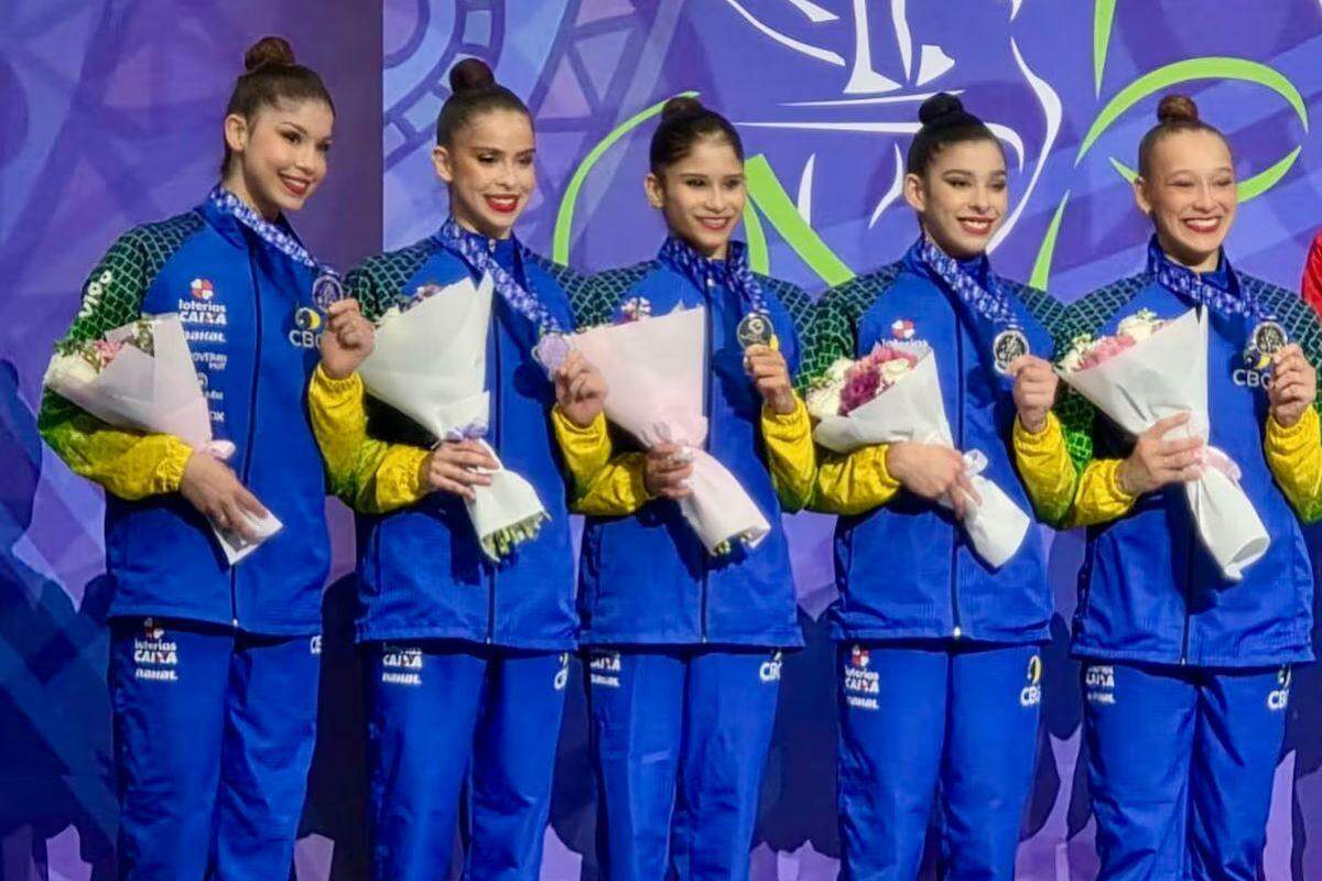 Brasil chega no Mundial de Ginástica Rítmica em ótima fase e na expectativa por ouro inédito