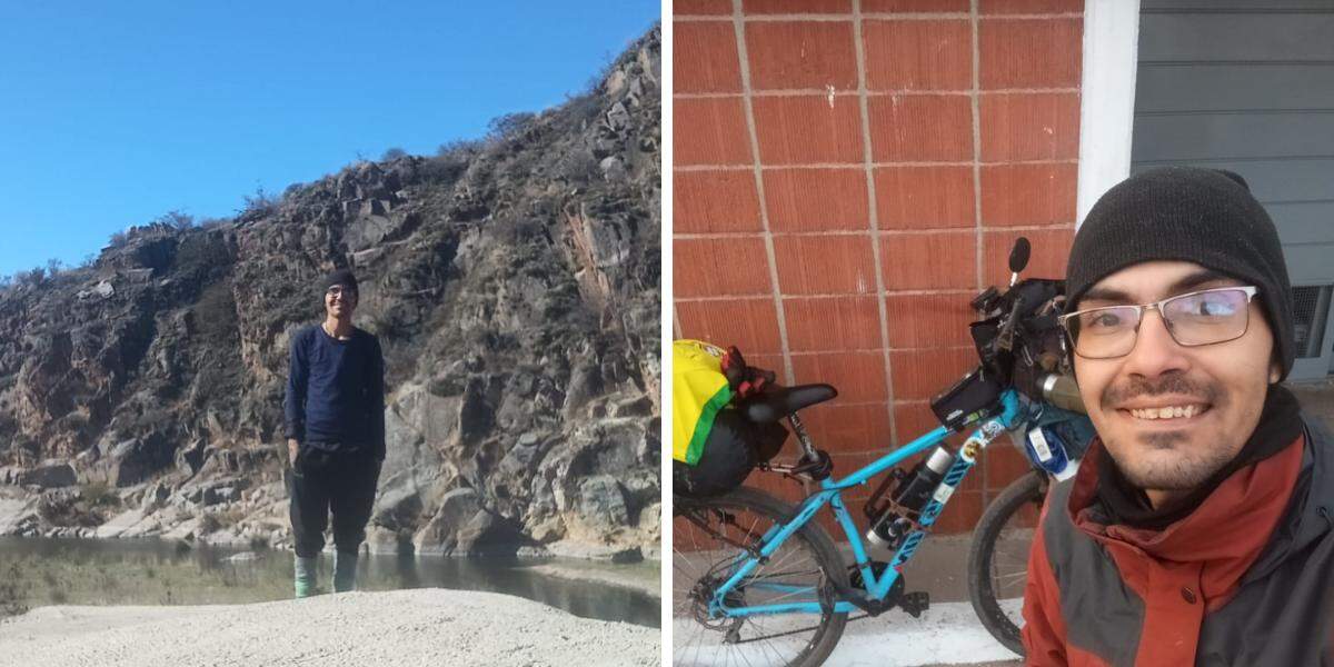Georgios segue firme na viagem, apesar dos perrengues pelo caminho