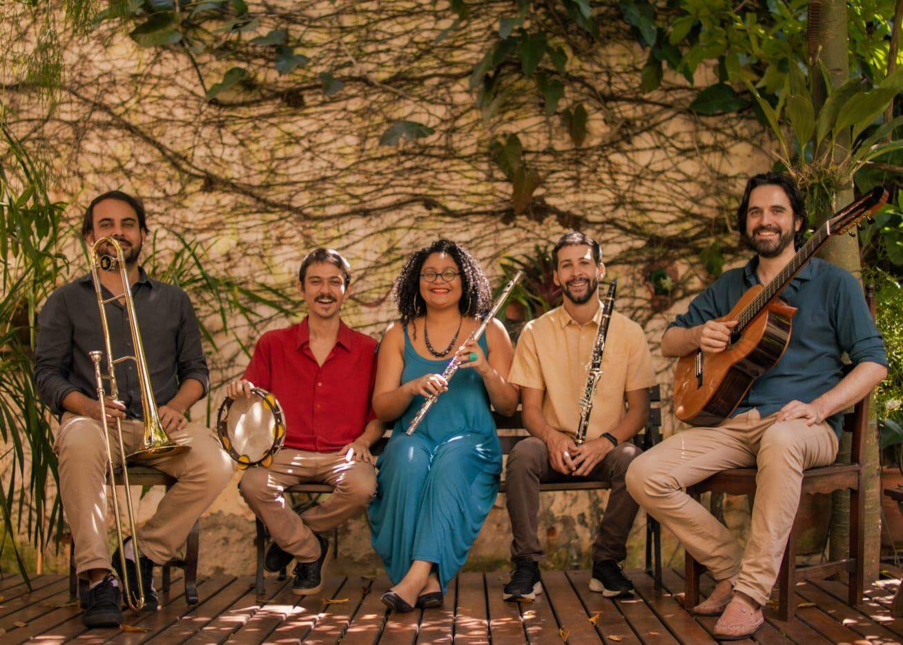 O Chorinho no Aquário recebe o quinteto Cincoreto, que interpreta canções de Anacleto de Medeiros