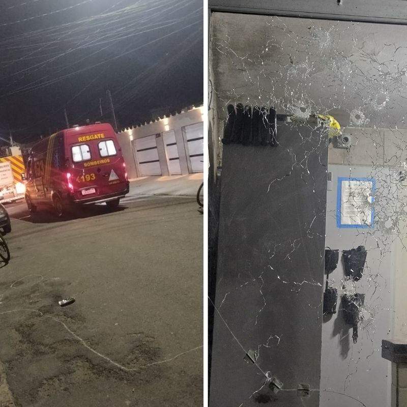 Bombeiros resgataram corpo de homem de 19 anos baleado após a troca de tiros no bairro Santa Rosa; ele não resistiu aos ferimentos. Horas depois do confronto, uma base da PM Ambiental que fica nas proximidades foi alvo de disparos de fuzil