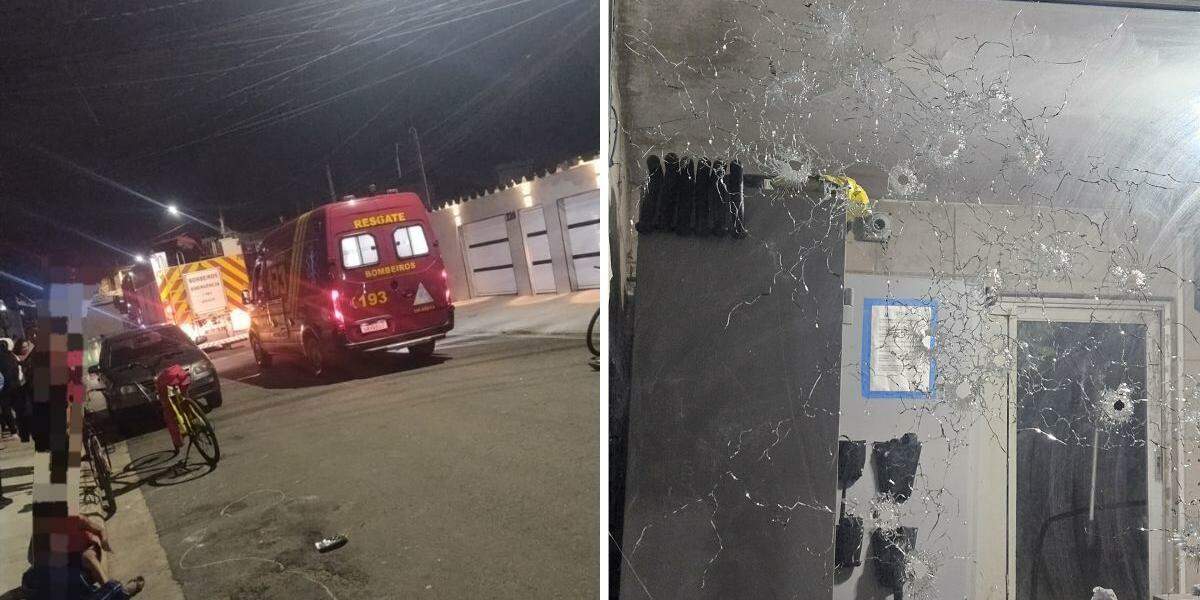 Bombeiros resgataram corpo de homem de 19 anos baleado após a troca de tiros no bairro Santa Rosa; ele não resistiu aos ferimentos. Horas depois do confronto, uma base da PM Ambiental que fica nas proximidades foi alvo de disparos de fuzil