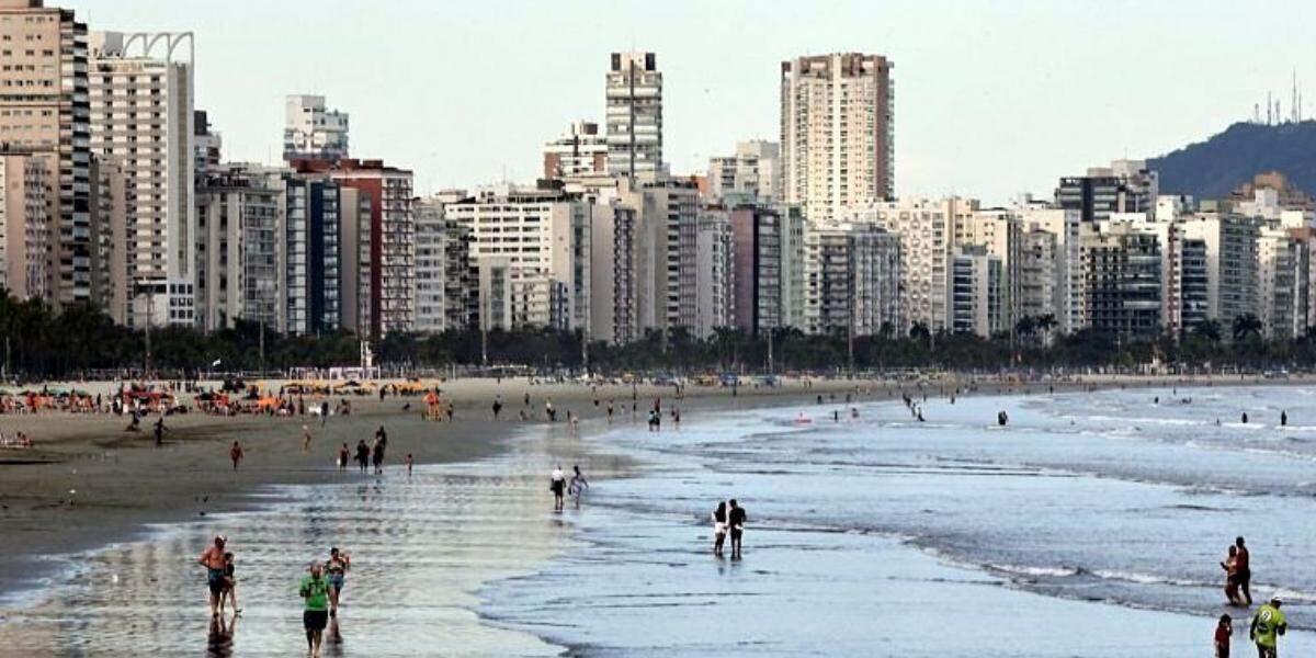 Na Baixada Santista, temperaturas não devem passar dos 24°C, segundo o Instituto Climatempo