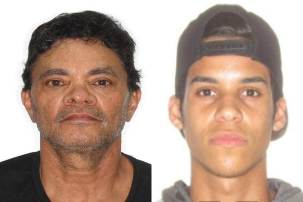 A imagem mostra Toninho à esquerda e Sidney à direita