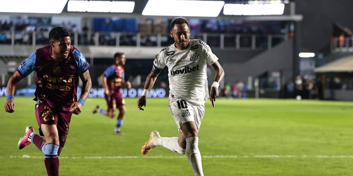 Neymar tem oito gols e sete assistências em 20 jogos pelo Peixe nesta temporada