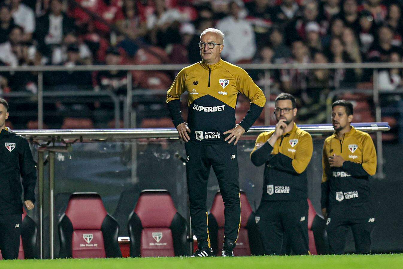 Dorival ressaltou o apoio dos mais de 44 mil torcedores presentes no Morumbis
