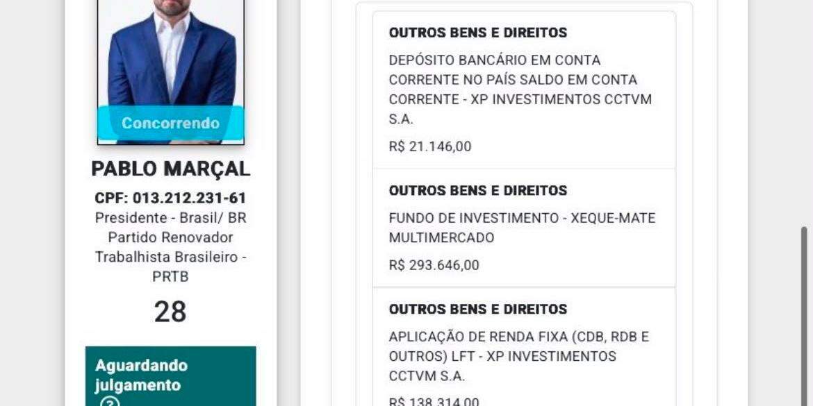 Medida abriu a possibilidade para Marçal protocolar pedido de registro de candidatura à Presidência