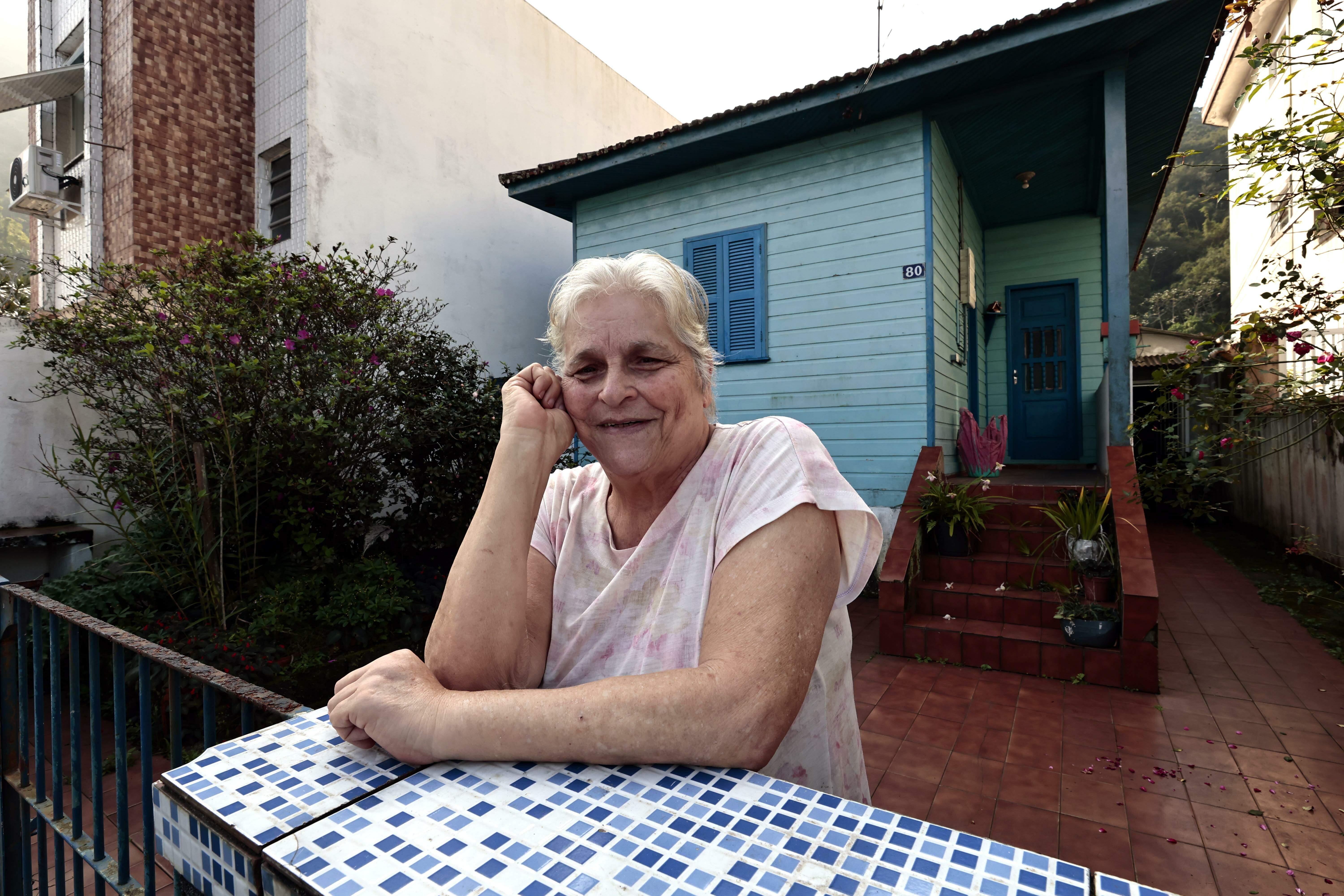 Maria Josefa nasceu no mesmo ano em que o pai começou a construir o chalé, no bairro Marapé: 1948