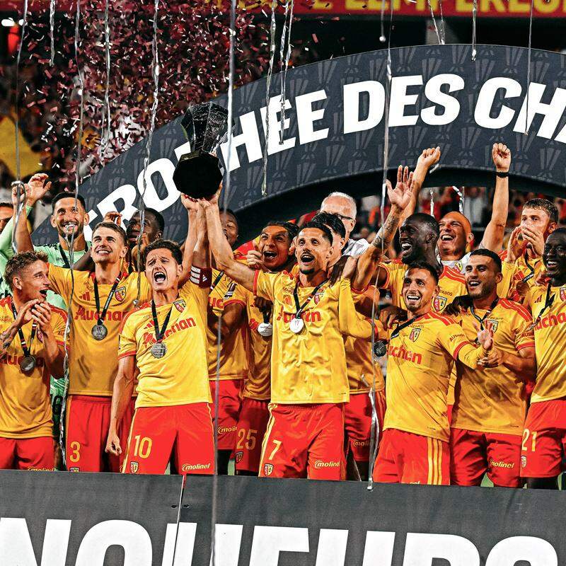 Lens anula poderio do PSG e conquista a Supercopa da França pela 1ª vez