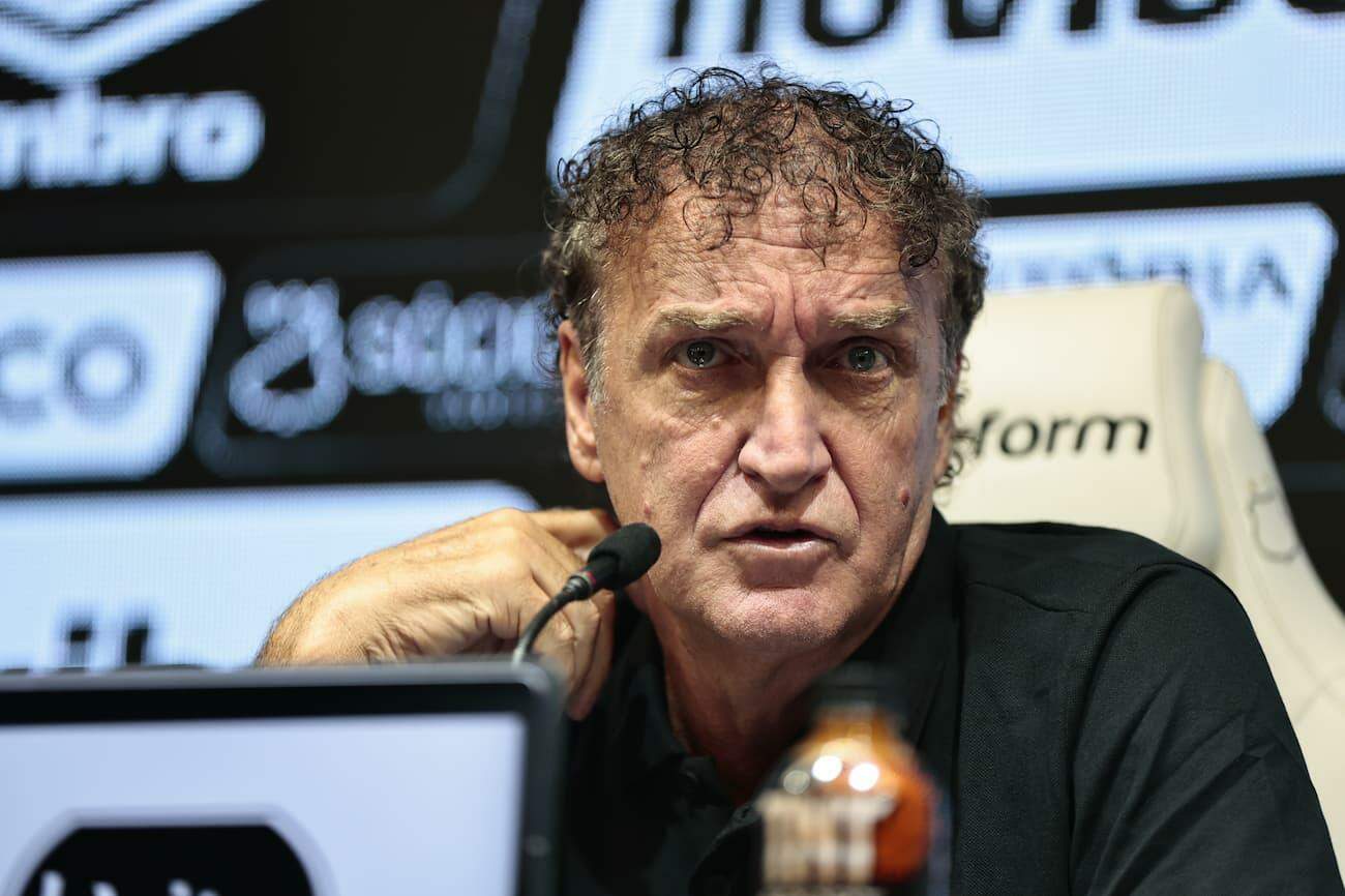 O técnico Cuca vê o Santos com outro ânimo para a sequência decisiva nas Copas e no Brasileirão