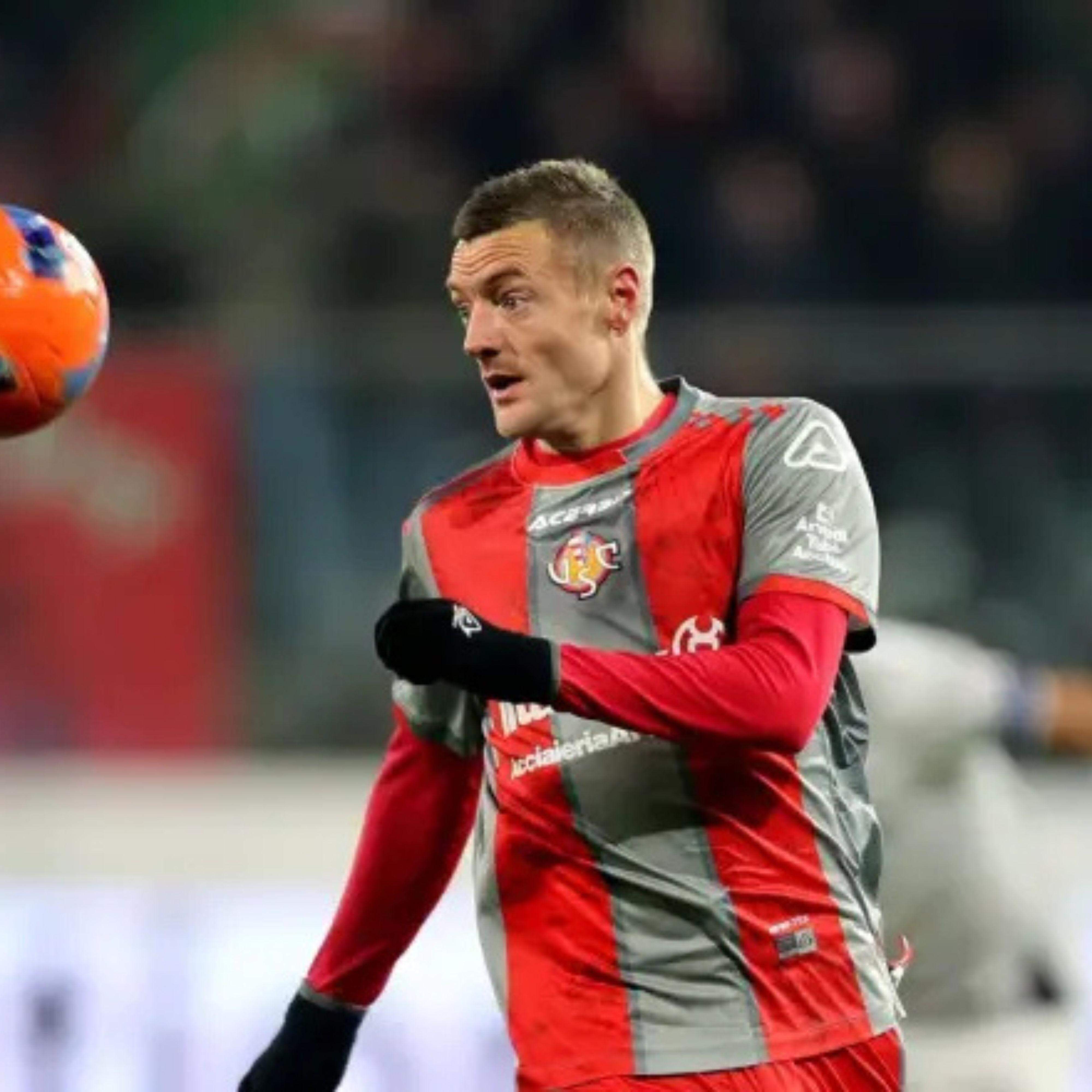 Na última temporada europeia, Vardy defendeu a Cremonese, da Itália
