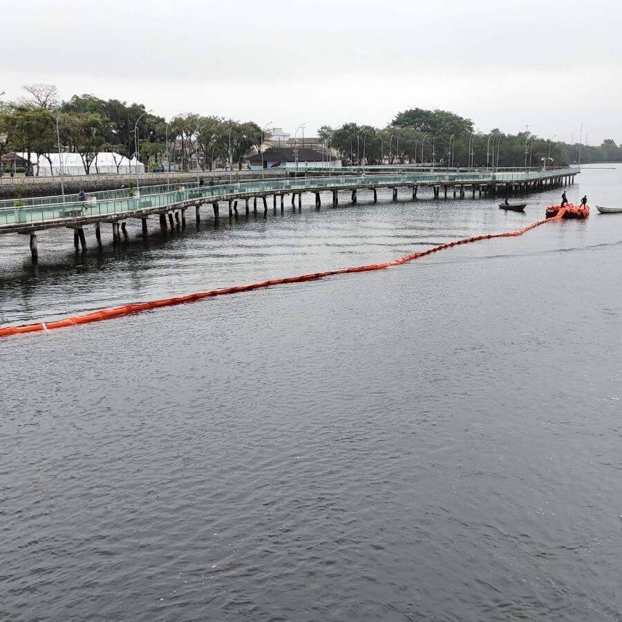 Equipamento contem resíduos presentes no Rio Casqueiro