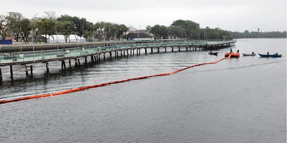 Equipamento contem resíduos presentes no Rio Casqueiro