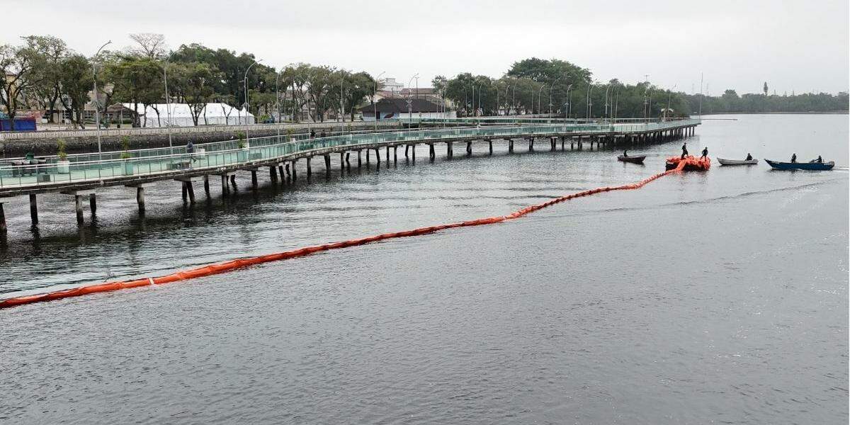 Equipamento contem resíduos presentes no Rio Casqueiro