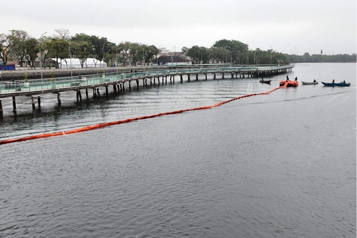 Equipamento contem resíduos presentes no Rio Casqueiro