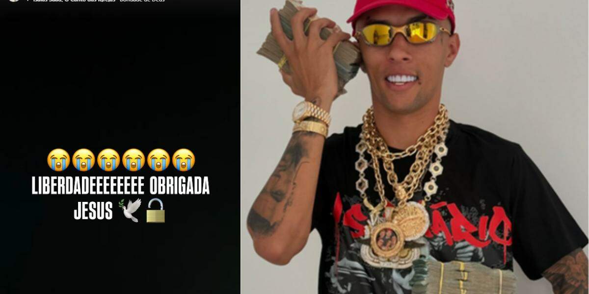 A informação foi confirmada nas redes sociais da esposa
