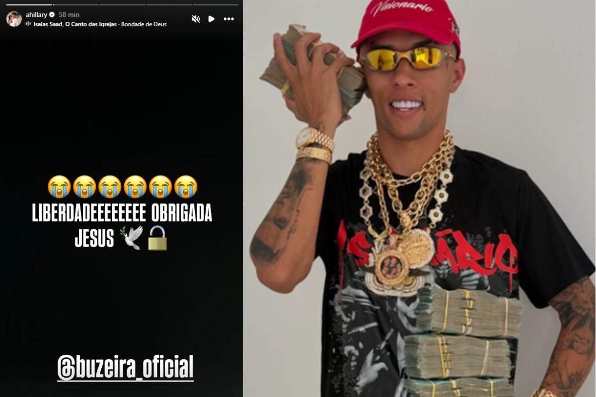 A informação foi confirmada nas redes sociais da esposa