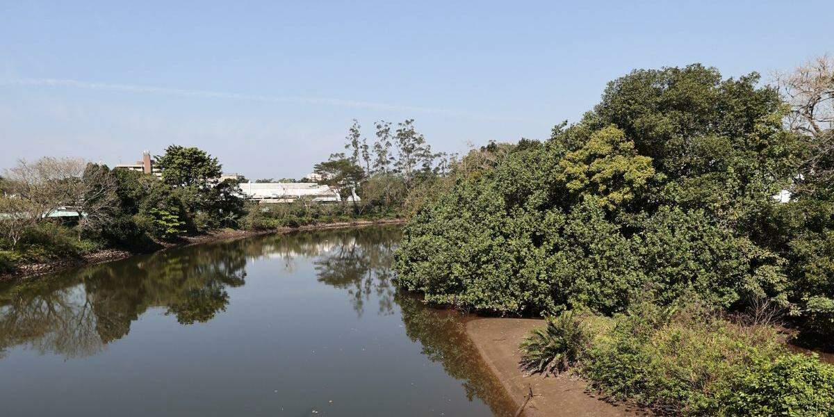 Rio Cubatão, que nasce no ABC, é um dos que cortam o território