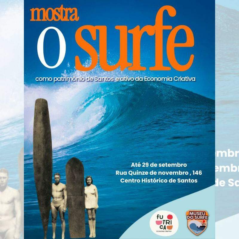 Exposição apresenta coleção de pranchas