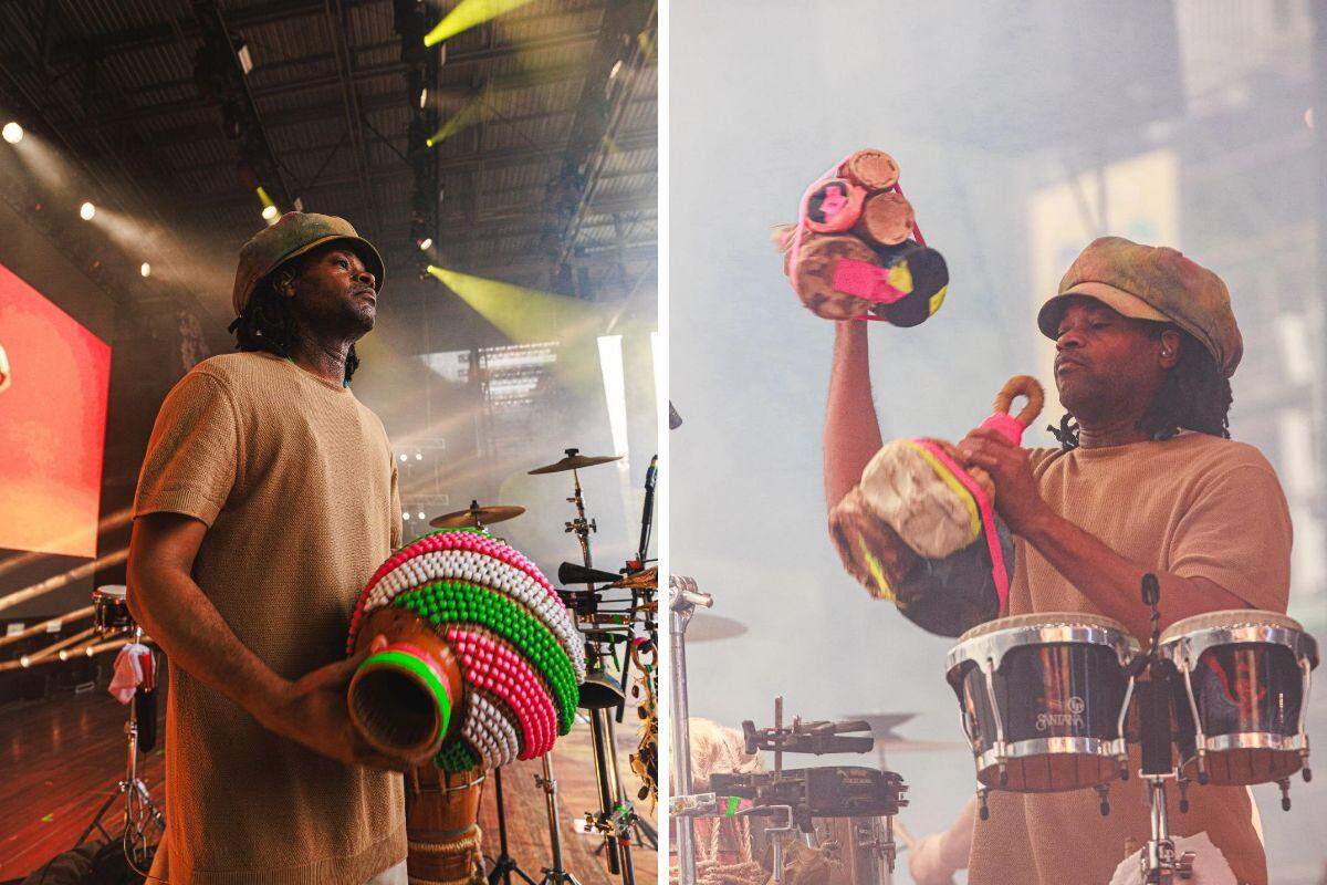 Luizinho do Jêj, participa do Festival TAMBA – Festival do Tambor Neguinho do Samba, no Instituto Arte no Dique