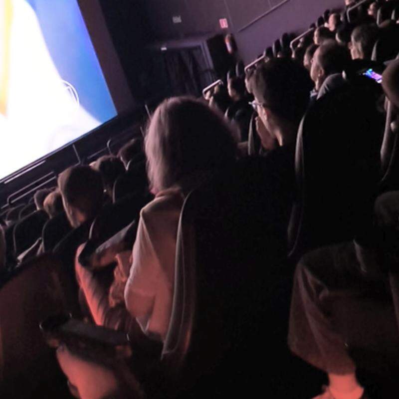 O evento de lançamento foi realizado no Cine Roxy em Santos