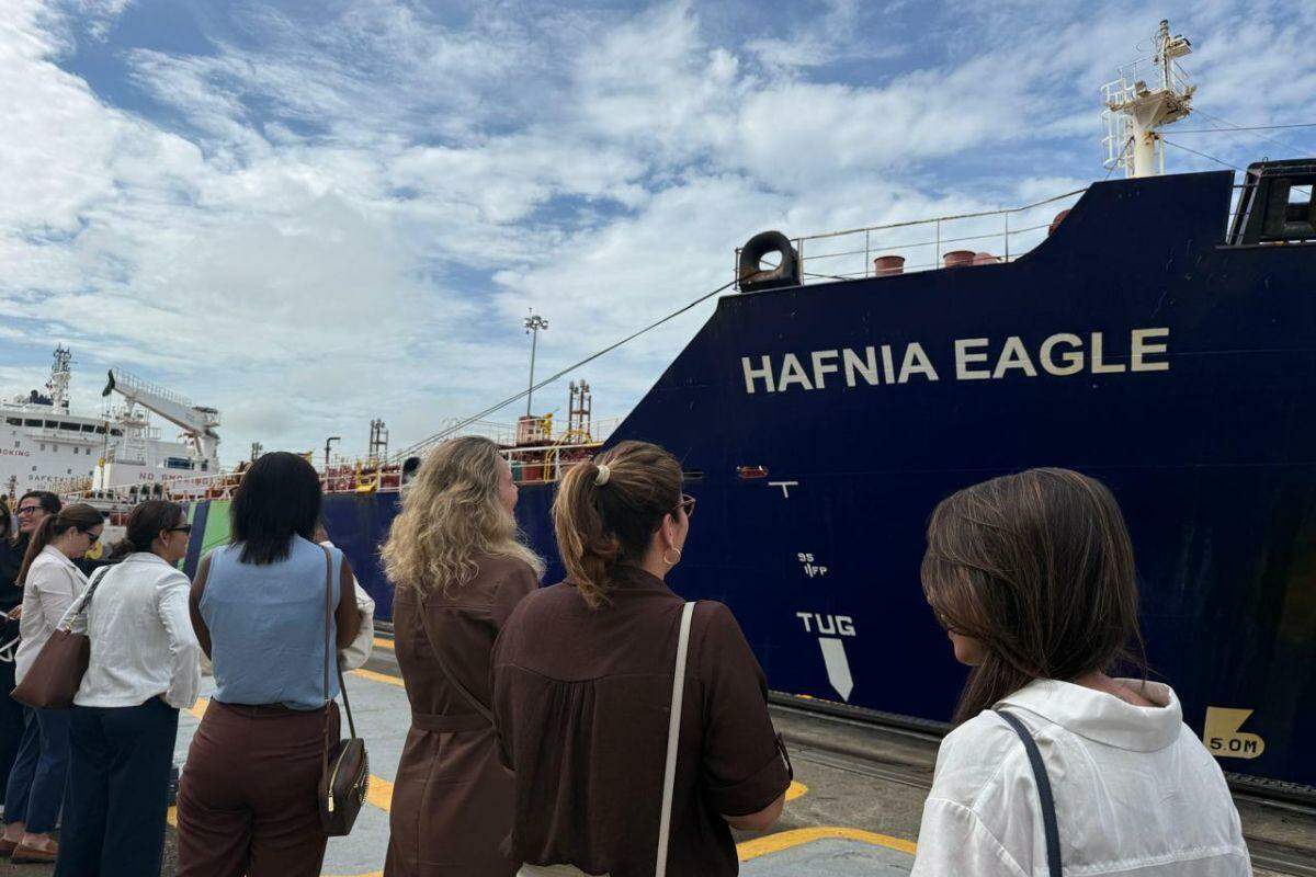 At Svitzer, the Brazilian delegation was introduced to the concepts that define the company’s operations, such as diversity and female participation