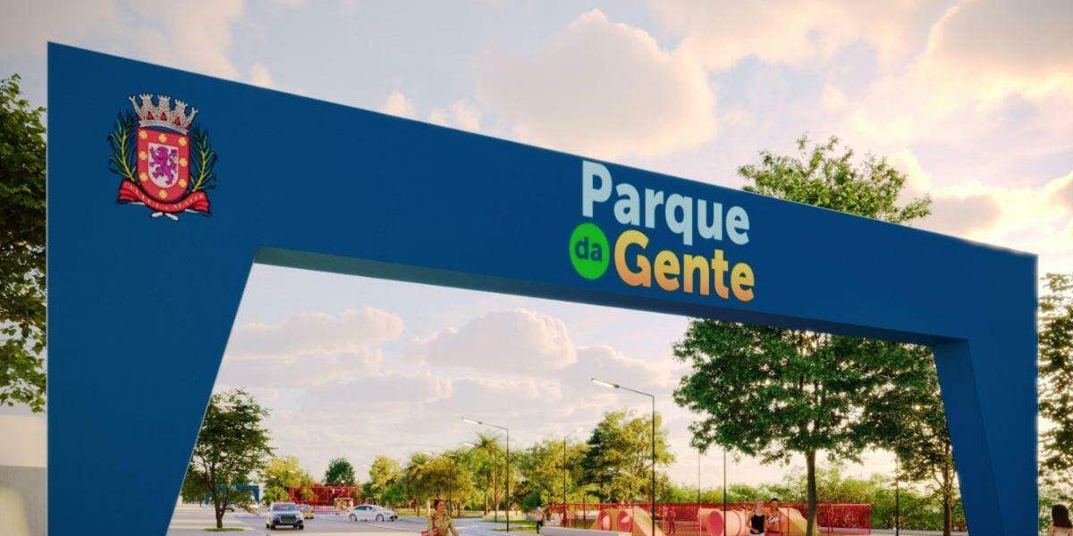 Parque da Gente inaugural ficará no Parque das Bandeiras e terá...