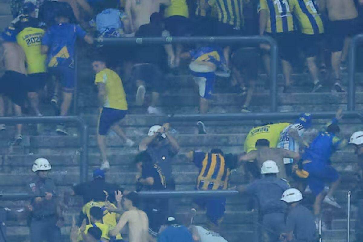 Cenas lamentáveis: torcidas e jogadores protagonizam brigas na Libertadores e Sul-Americana