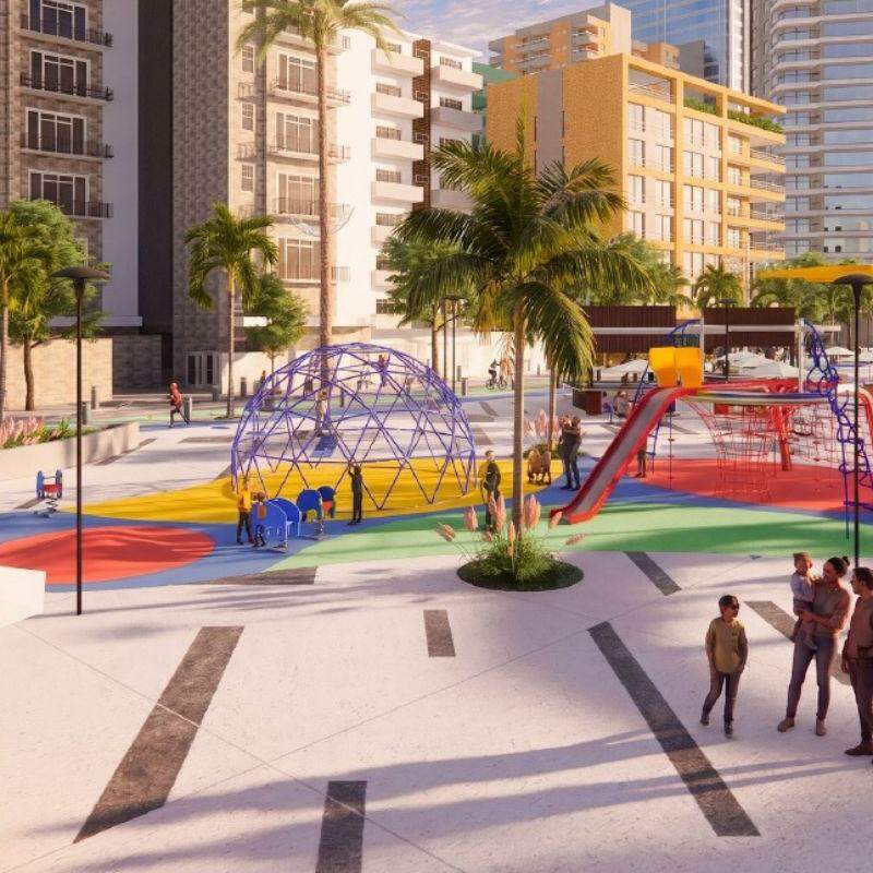 Proposta é resgatar referências do antigo calçadão de Pitangueiras, concebido pelo...
