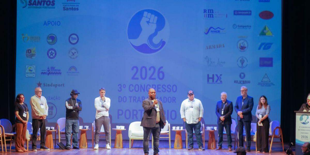 Congresso do Trabalhador Portuário aconteceu em Santos
