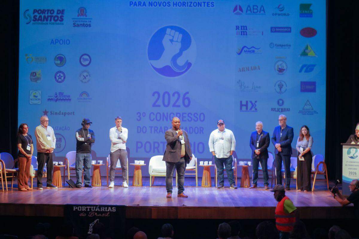 Congresso do Trabalhador Portuário aconteceu em Santos