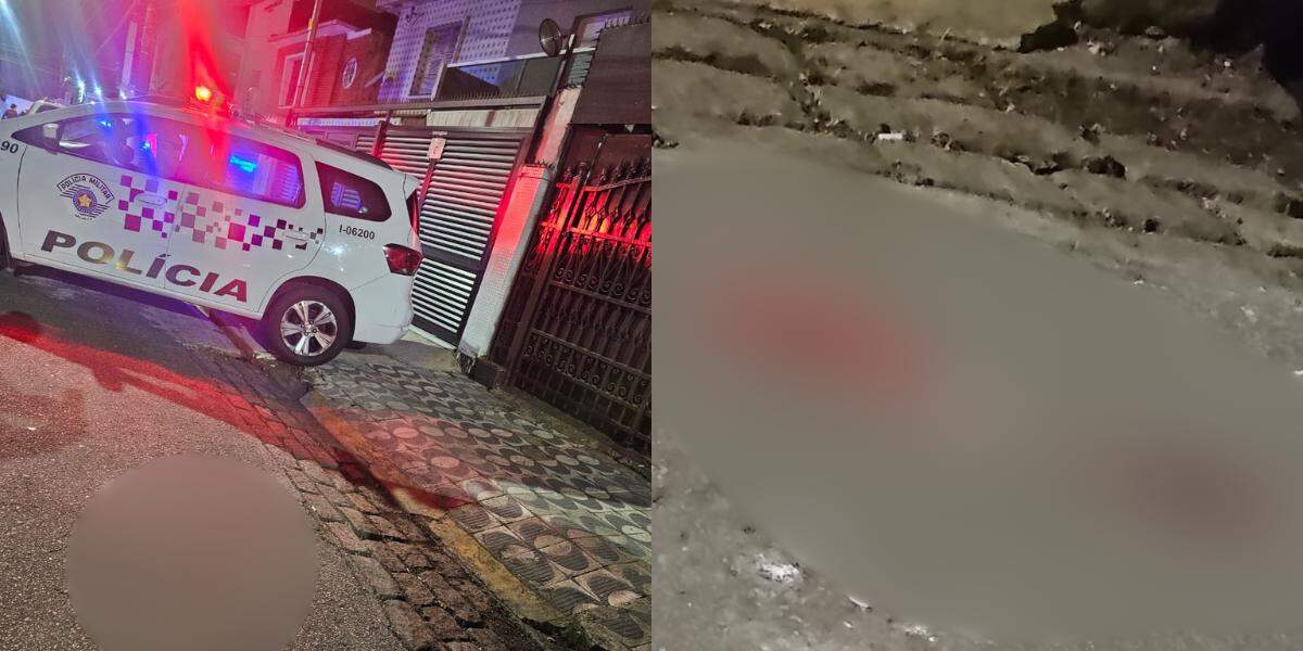 Feto foi encontrado no Boqueirão, em Santos