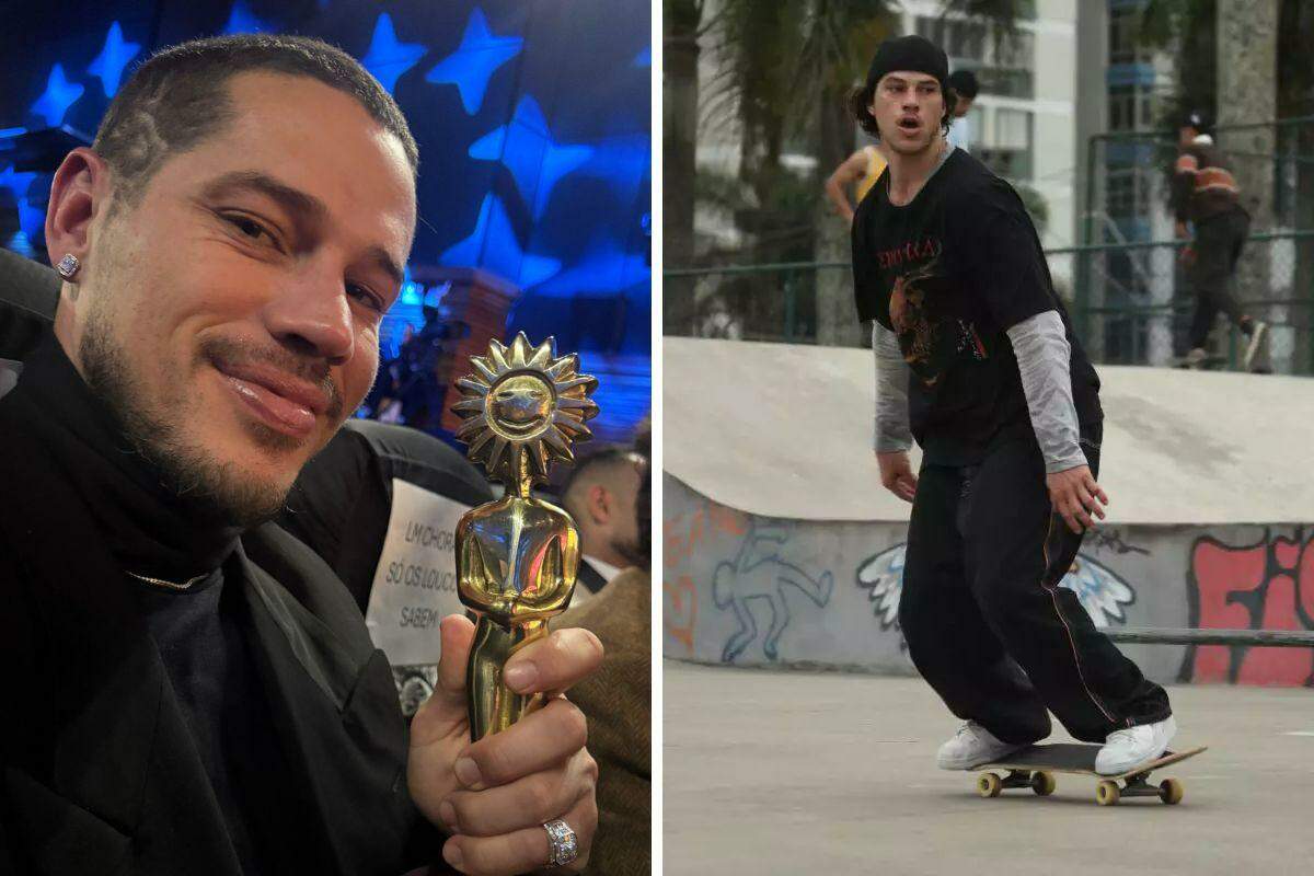 José Loreto ganhou o prêmio neste sábado por sua atuação na cinebiografia que deve ser lançada no ano que vem
