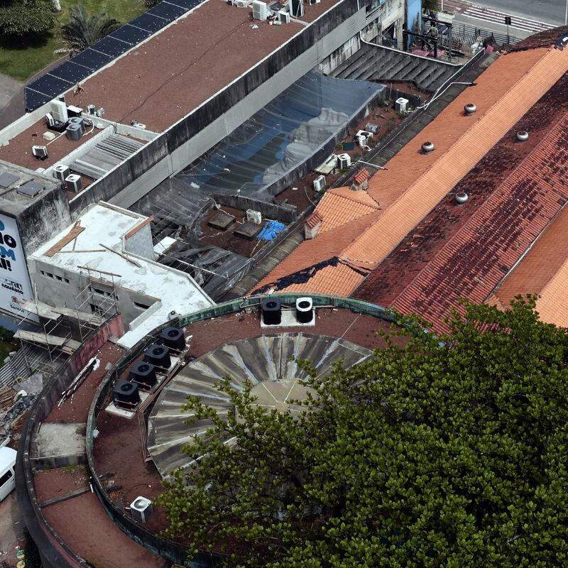 Trabalhos nas passarelas, principal parte da obra, estão na reta final