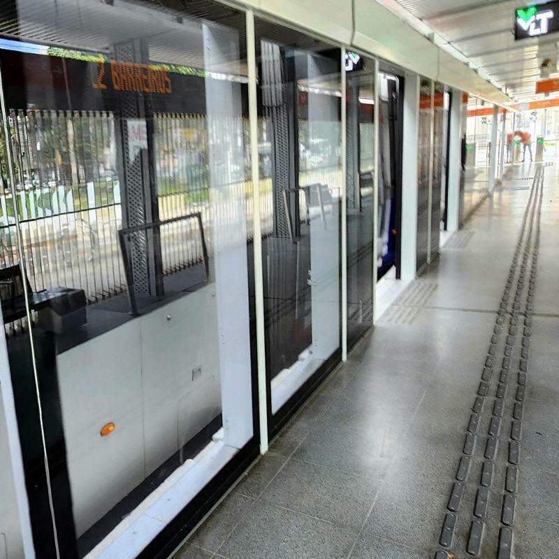 Enquanto trabalhos não acabarem, os passageiros continuarão sem pagar tarifa nas 12 paradas do ramal