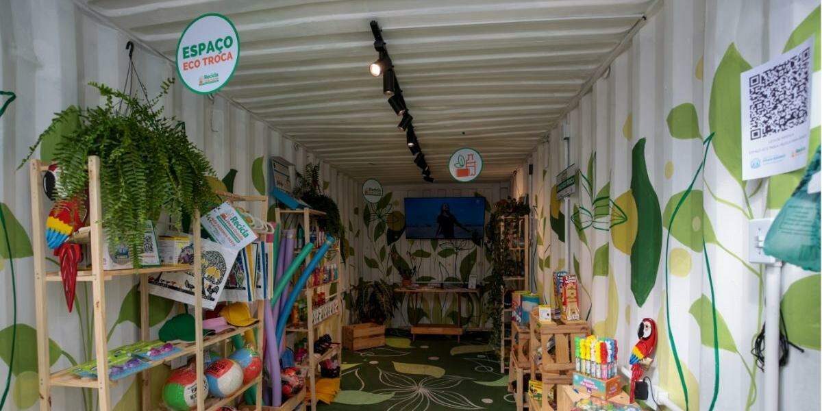 População pode trocar resíduos recicláveis e concorrer a prêmios