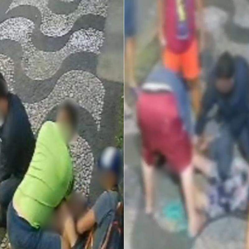 Homem, de 40 anos, morreu por asfixia após entrar em surto e ser contido por três homens no bairro do Embaré, em Santos
