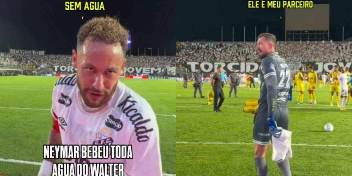 A cena foi gravada pelo influenciador