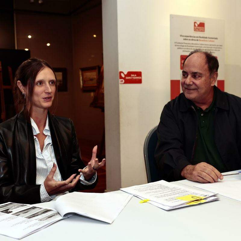 O presidente Roberto Clemente Santini fez o convite para Thamyres