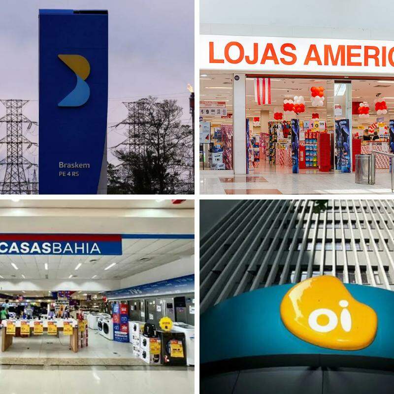 Braskem, Casas Bahia, Americanas e Oi: dívidas bilionárias colocam gigantes em crise
