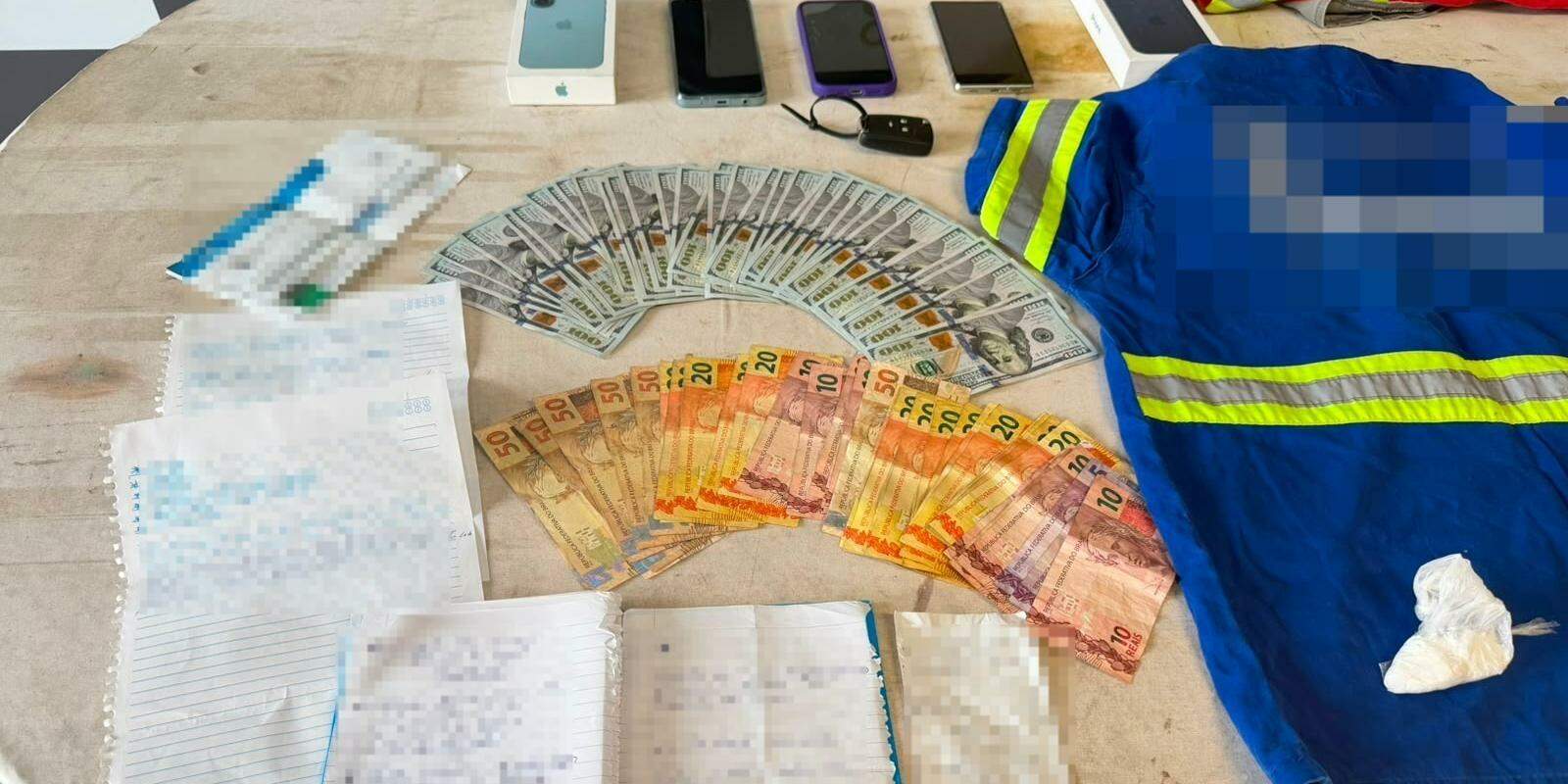 O material foi apreendido pela Polícia Civil