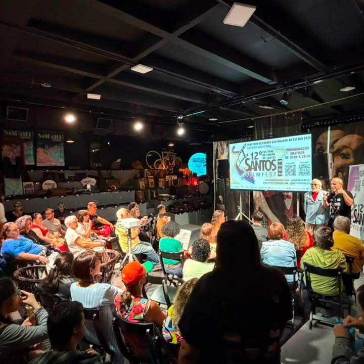 Ao todo, o festival exibiu mais de 120 filmes, de 20 estados brasileiros e cinco países, em 16 espaços de Santos, durante nove dias de programação