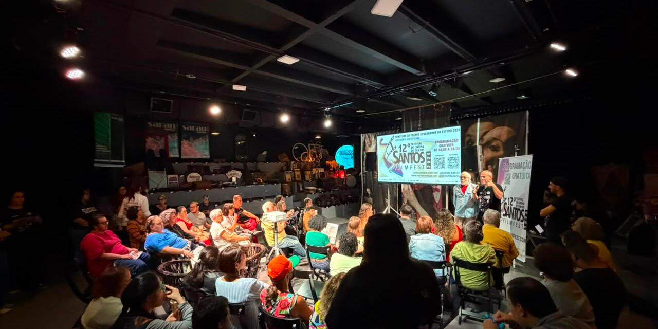 Ao todo, o festival exibiu mais de 120 filmes, de 20 estados brasileiros e cinco países, em 16 espaços de Santos, durante nove dias de programação