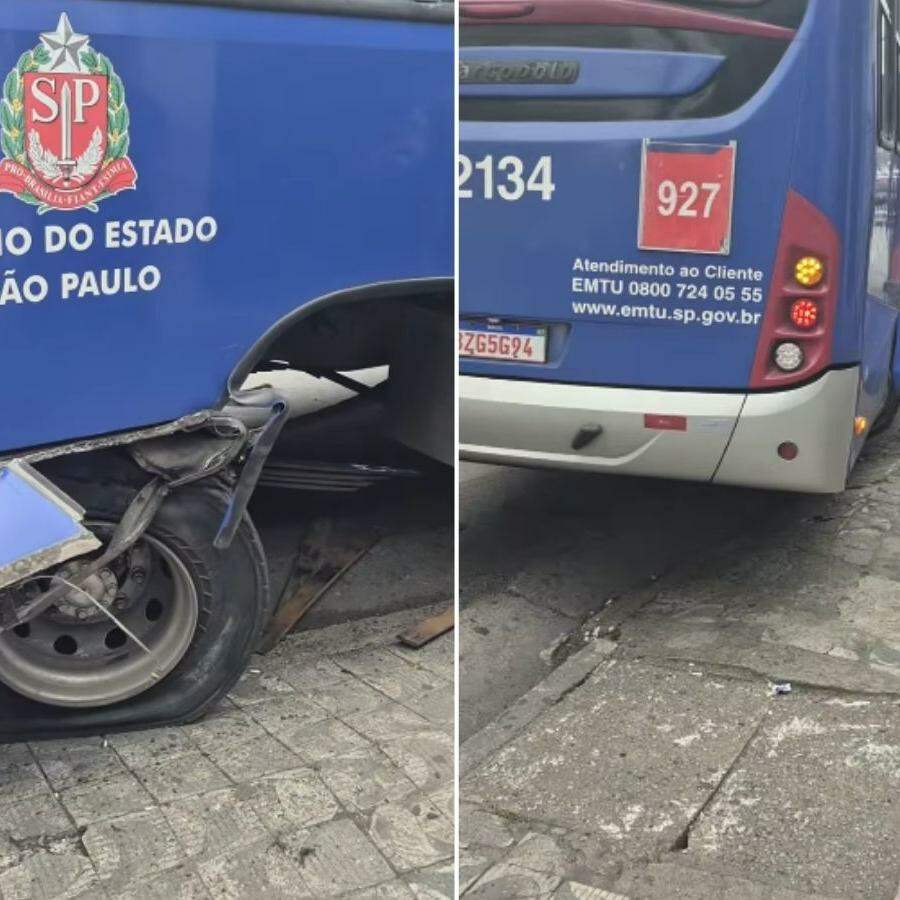 Os passageiros do veículo foram realocados