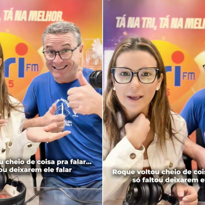 Ariane Rocha e Roque Vieira em novo vídeo no canal do YouTube do Grupo Tribuna
