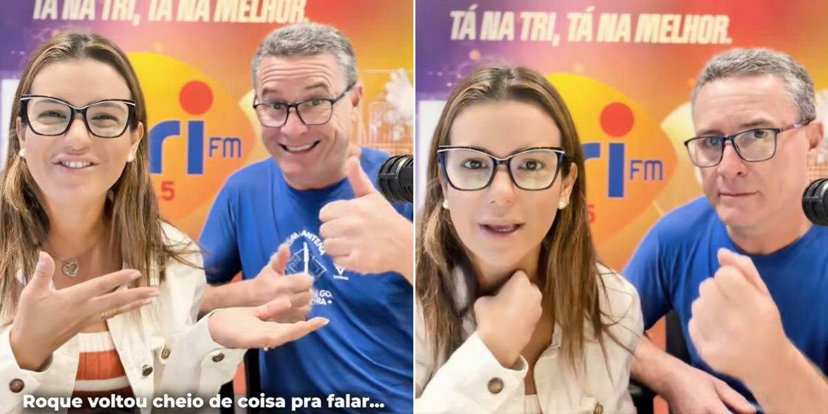 Ariane Rocha e Roque Vieira em novo vídeo no canal do YouTube do Grupo Tribuna