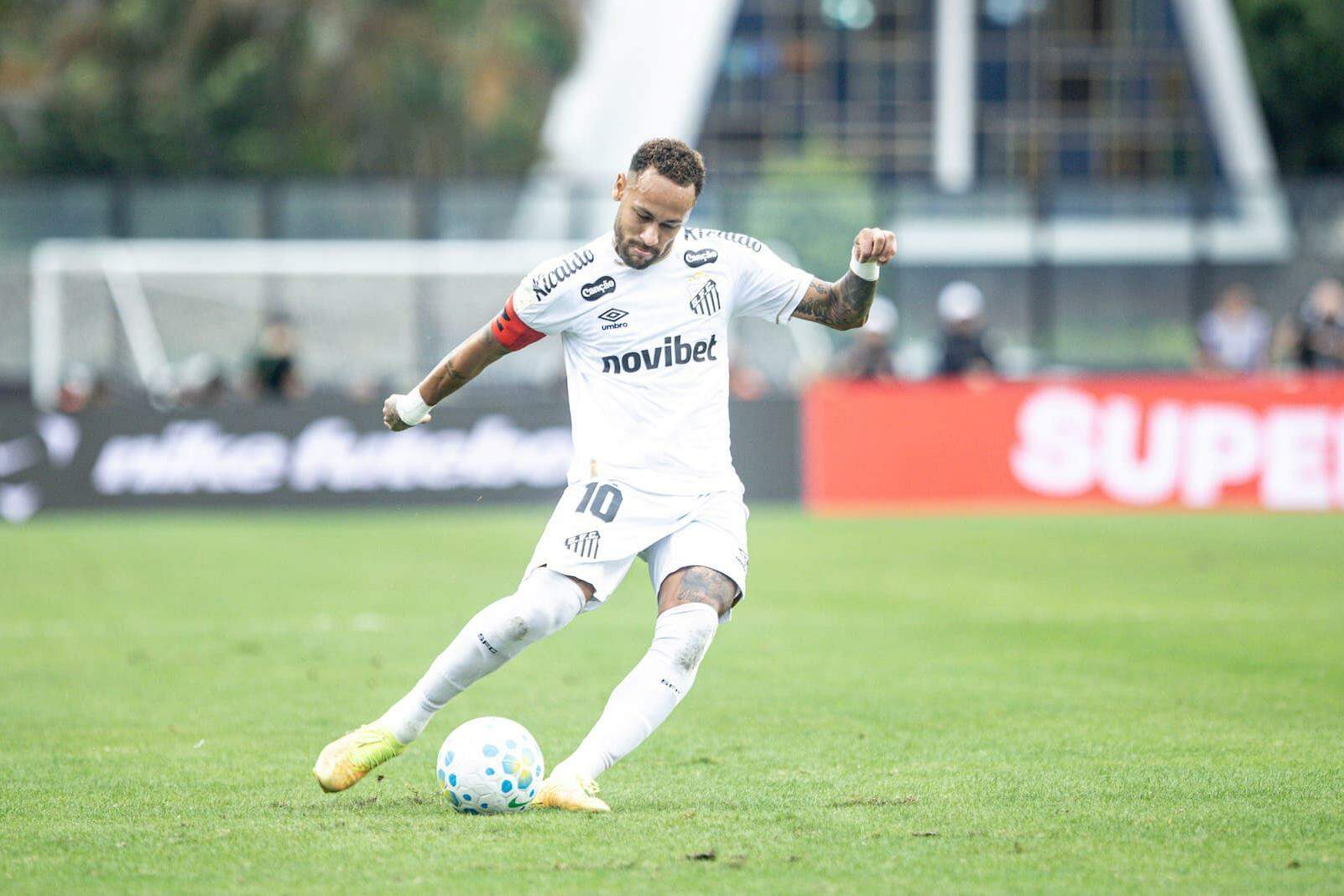 Photo: atribuna.com.br Neymar Sick and Sidelined Ahead of Corinthians Clash