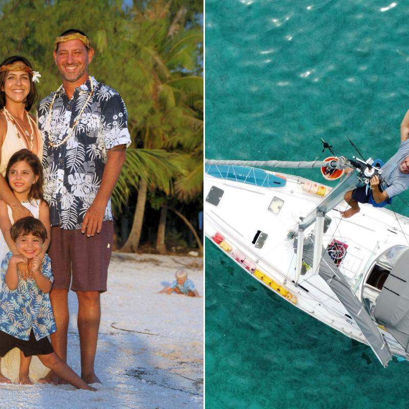 Atualmente a família está nas Ilhas Fiji, Oceano Pacífico Sul, na Oceania. depois de ter atravessado o Caribe e vários outros 'paraísos'