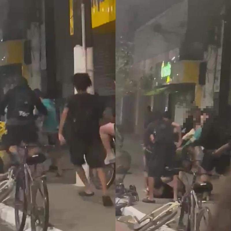 Jovem foi agredido por estudantes na quinta-feira (27)