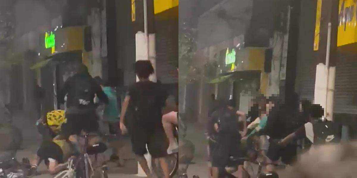 Jovem foi agredido por estudantes na quinta-feira (27)